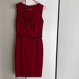 Jones New York Burgundy Dress